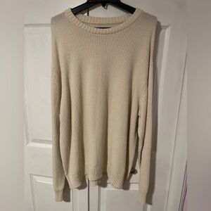 Edgar + Ash Cream Knit Women's Sweater